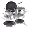 11-Piece ScratchDefense™ C1 Nonstick Cookware Set