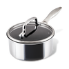 1.5-Quart ScratchDefense™ C1 Nonstick Sauce Pan with Lid