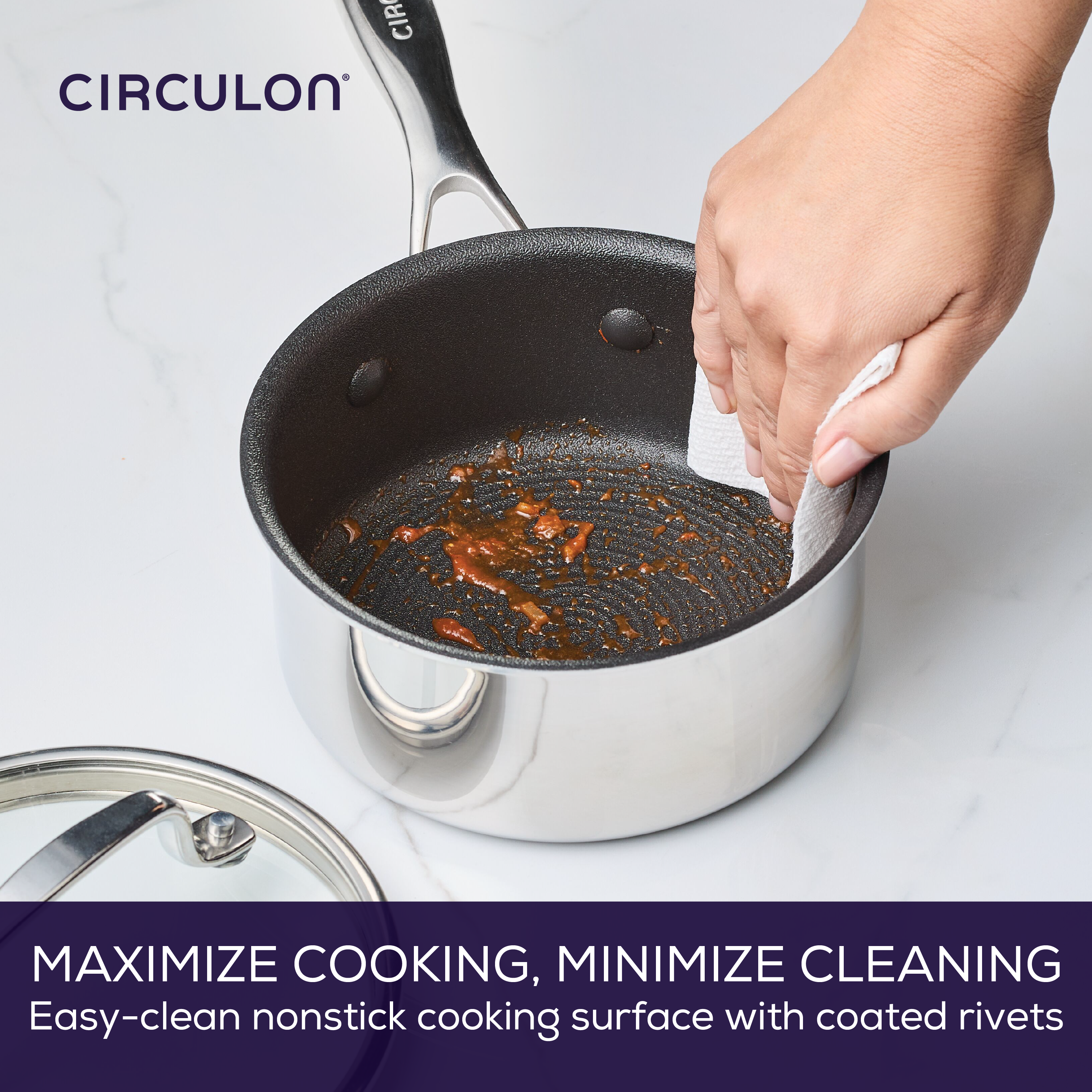 Circulon ScratchDefense C1 Saucepan - Thumbnail 4
