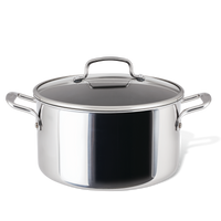 8-Quart ScratchDefense™ C1 Nonstick Stockpot with Lid