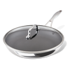 12.5-Inch ScratchDefense™ C1 Nonstick Frying Pan with Lid