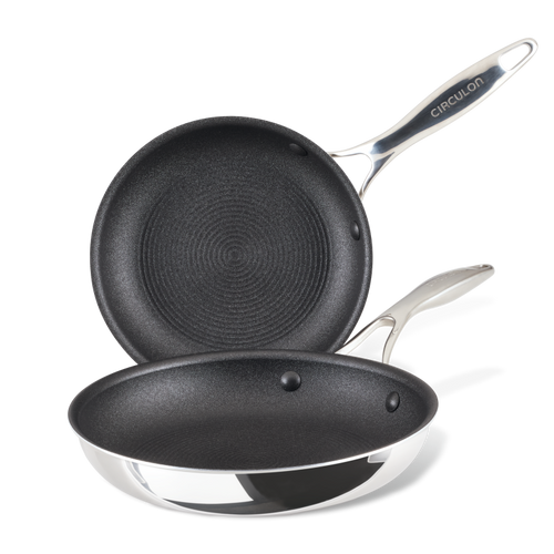 8.5-Inch and 10-Inch ScratchDefense™ C1 Nonstick Clad Frying Pan