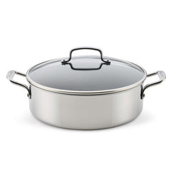 C1 Series ScratchDefense Nonstick 7-Quart Braiser with Lid - 29