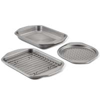 4-Piece Nonstick Toaster Oven Set
