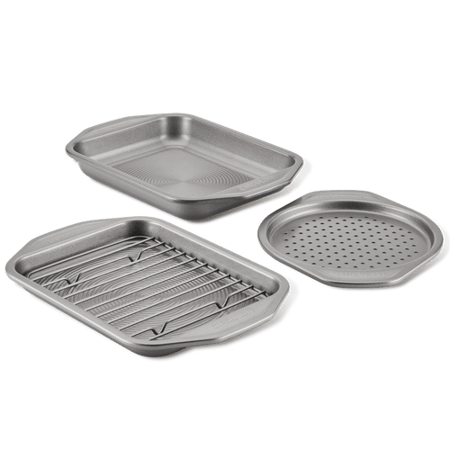 4-Piece Nonstick Toaster Oven Set