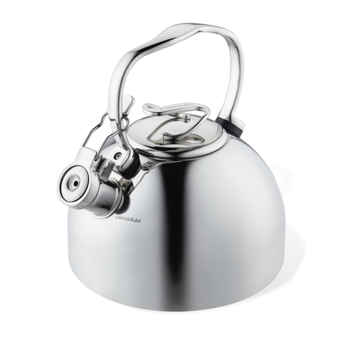 2.3-Quart Whistling Teakettle with Flip-Up Spout