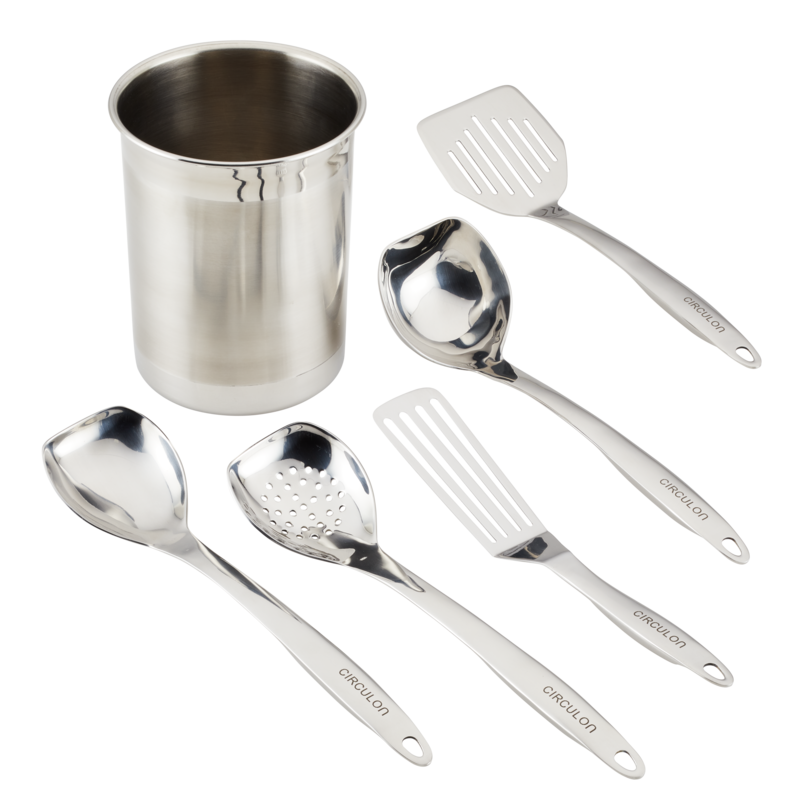 6-Piece Tool and Crock Set