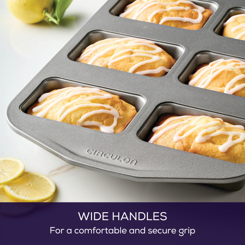 Nonstick Mini Loaf Pan – Circulon