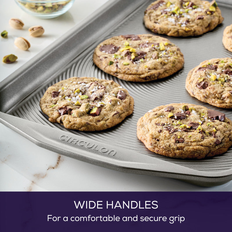 Gray Nonstick Cookie Sheet Set – Circulon