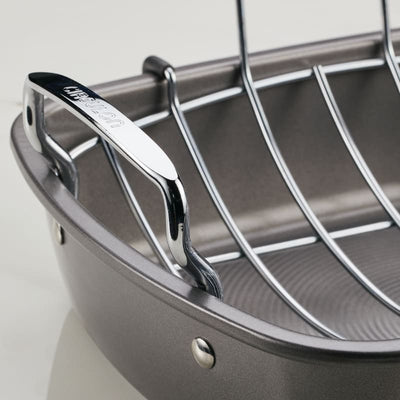Stainless Steel Circulon Roaster With Rack Costco Roasting Pan