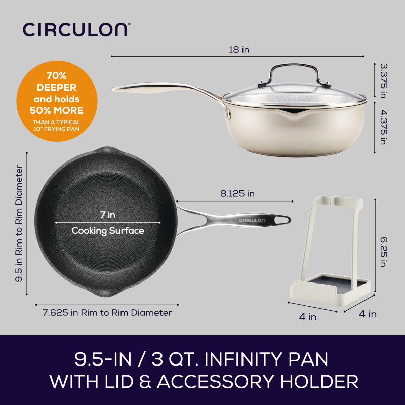 Infinity Pan with ScratchDefense™, 9.5