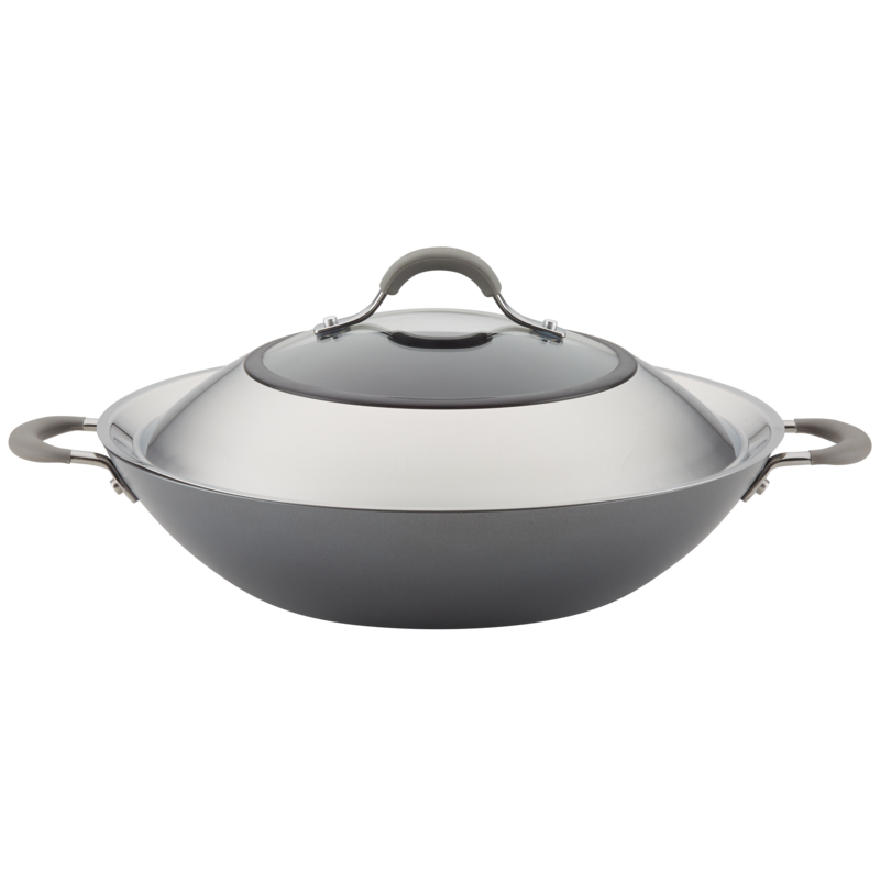 14-Inch Wok: Nonstick with Lid