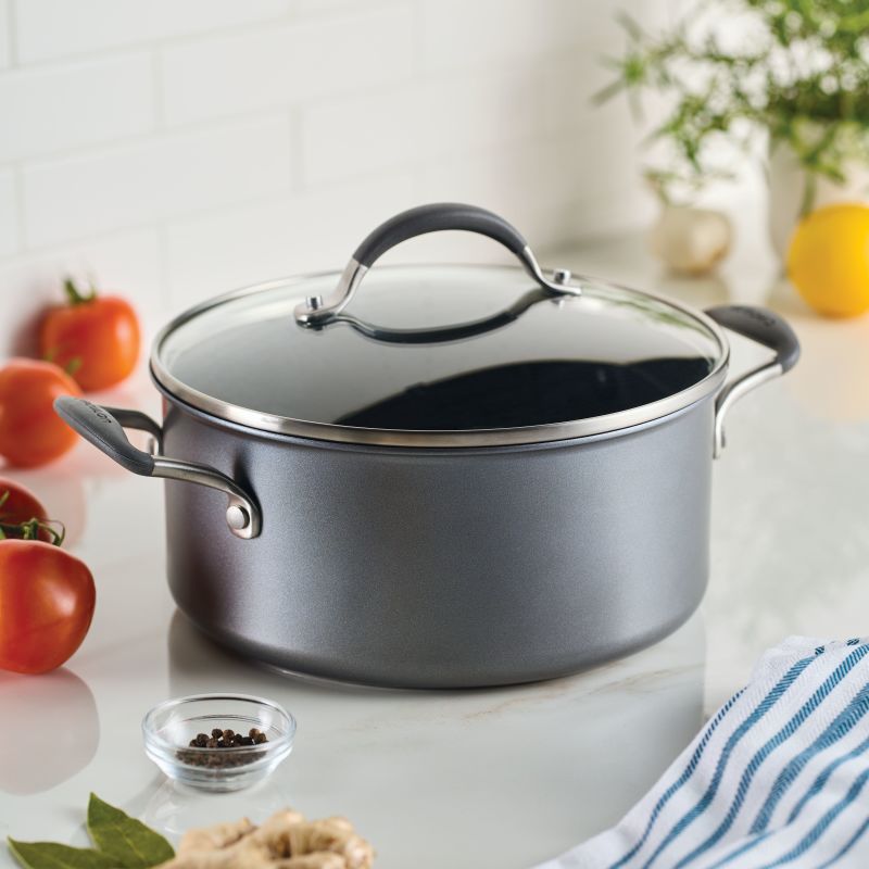 5-Quart ScratchDefense Nonstick Dutch Oven with Lid – Circulon