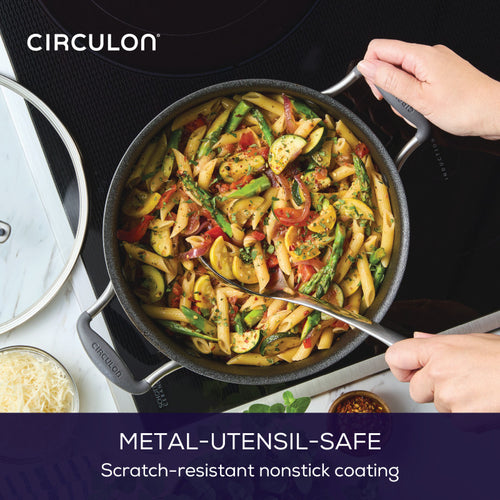 5-Quart ScratchDefense Nonstick Dutch Oven with Lid