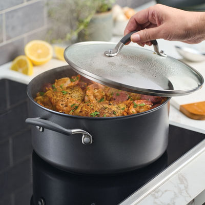5-Quart ScratchDefense Nonstick Dutch Oven with Lid