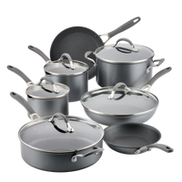 12-Piece ScratchDefense™ Nonstick Cookware Set