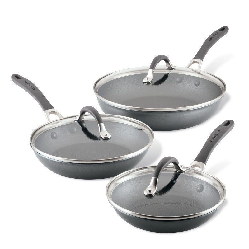 6-Piece ScratchDefense™ Nonstick Cookware Set