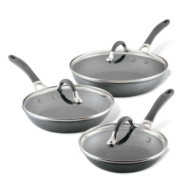 6-Piece ScratchDefense™ Nonstick Cookware Set – Circulon