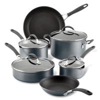 10-Piece ScratchDefense™ Nonstick Cookware Set