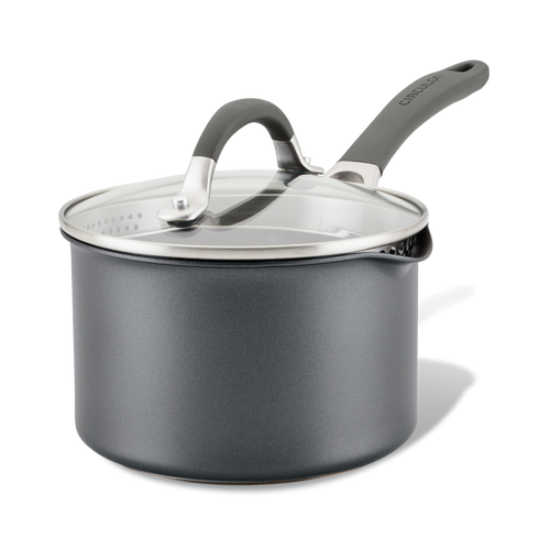 2-Quart A1 ScratchDefense™ Nonstick Sauce Pan with Lid