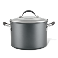 8-Quart Pot ScratchDefense™ Nonstick Stockpot with Lid