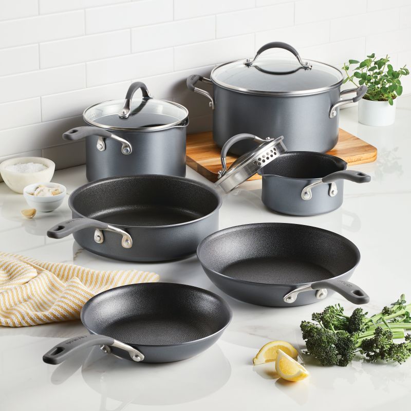 9-Piece A1 ScratchDefense™ Nonstick Cookware Set