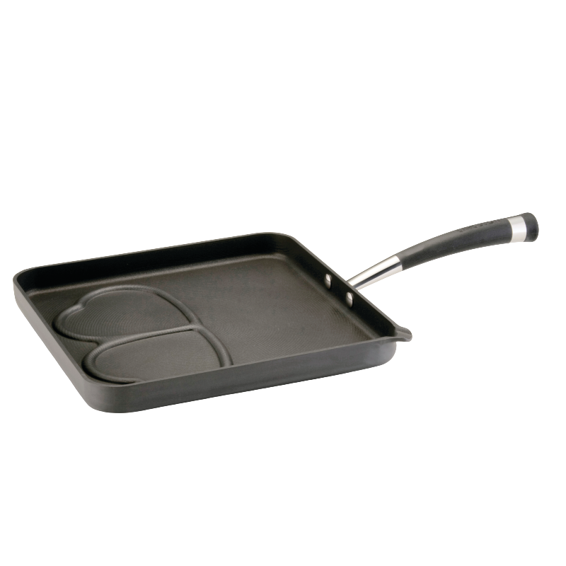 11-Inch Nonstick Griddle with Hearts