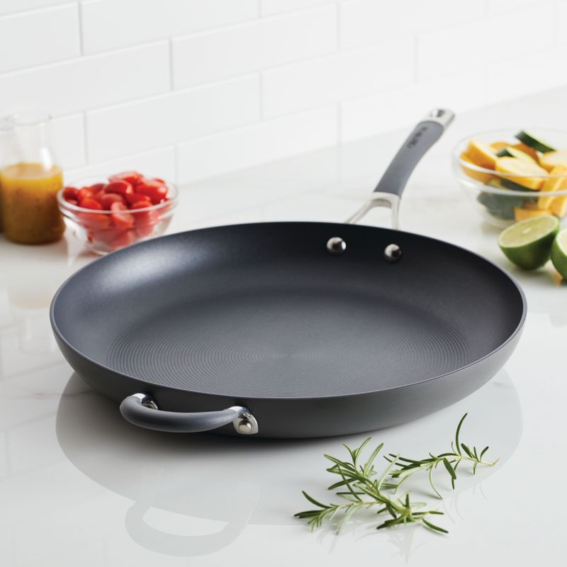 14-Inch Hard Anodized Frying Pan & Skillet (Nonstick) | Circulon