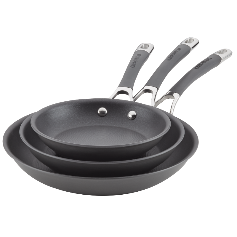 3-Piece Nonstick Frying Pan Set