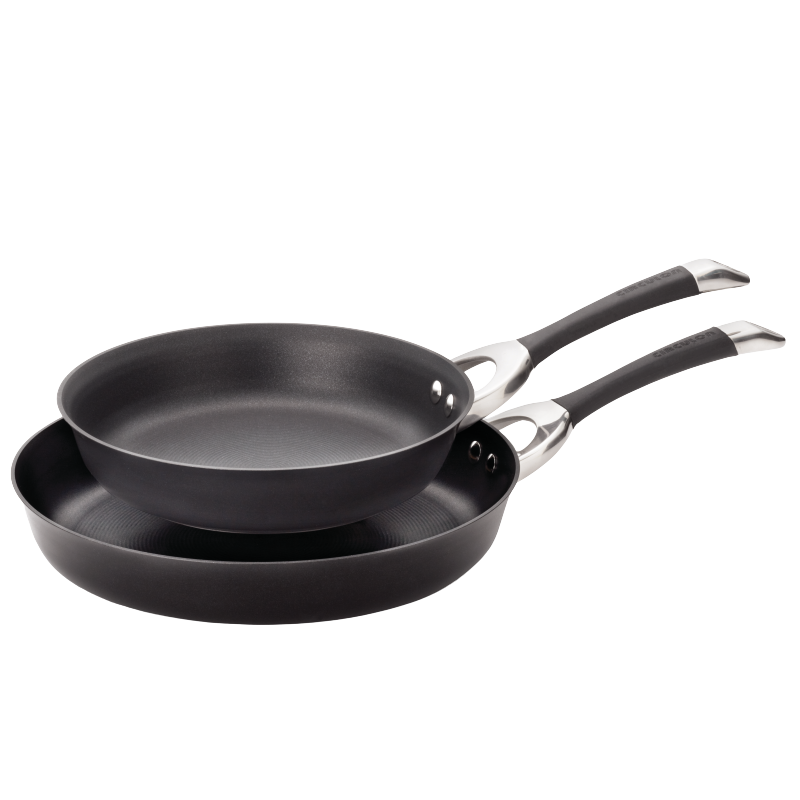 Hard-Anodized Frying Pan Set