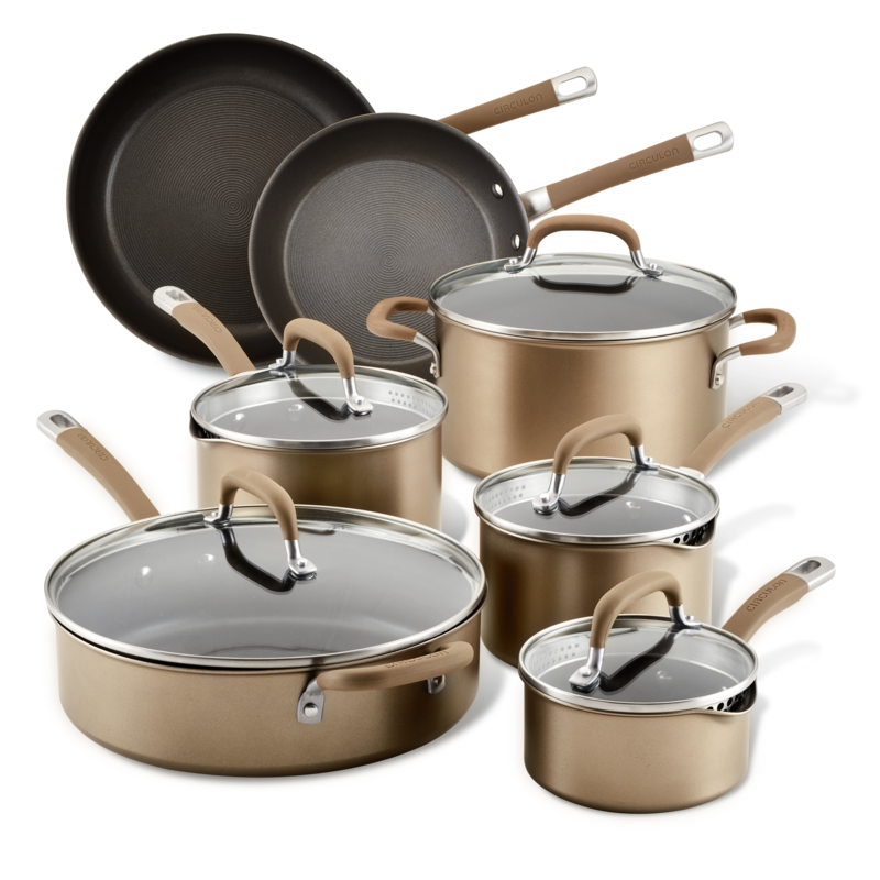 12-Piece Nonstick Cookware Set