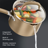 12-Piece Nonstick Cookware Set