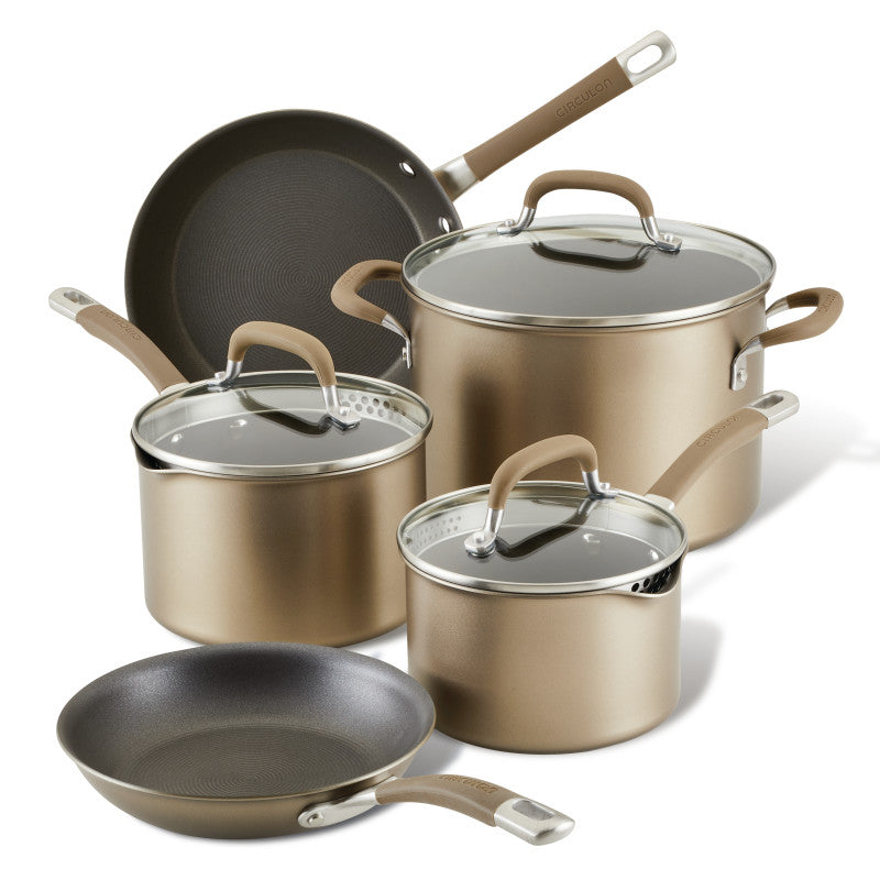 8-Piece Nonstick Cookware Set