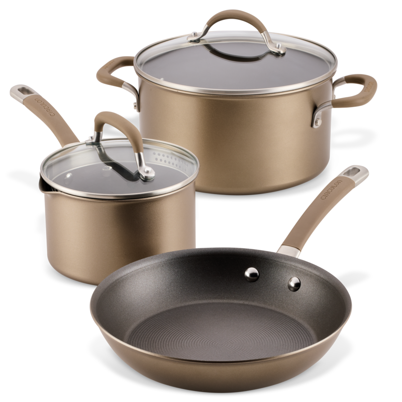 5-Piece Nonstick Cookware Set