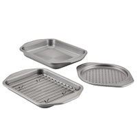 Infinity Pan with ScratchDefense™ 11-Piece Nonstick Cookware, Bakeware & Silicone Tools Bundle