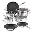 11-Piece ScratchDefense™ C1 Nonstick Cookware Set