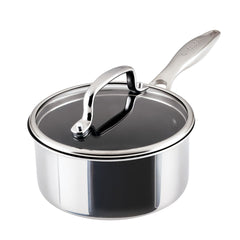 1.5-Quart ScratchDefense™ C1 Nonstick Sauce Pan with Lid - 24