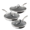 C1 Series: 6-Piece ScratchDefense™ Nonstick Pan Set on display.