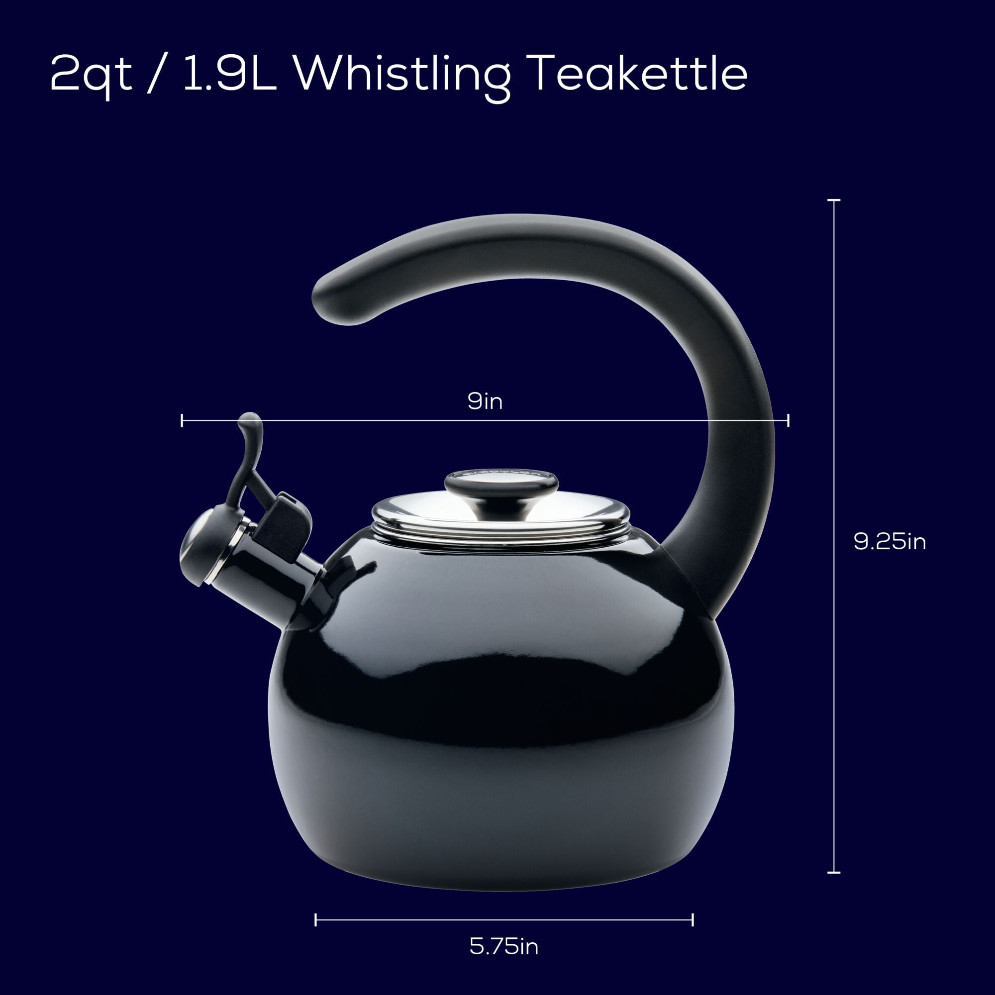 Circulon 2 Qt Whistling Teakettle – A. Caplan Company