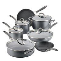 12-Piece ScratchDefense™ Nonstick Cookware Set by Circulon A1 Series.