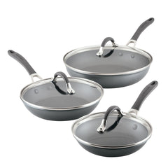 6-Piece ScratchDefense™️ Nonstick Cookware Set - 24