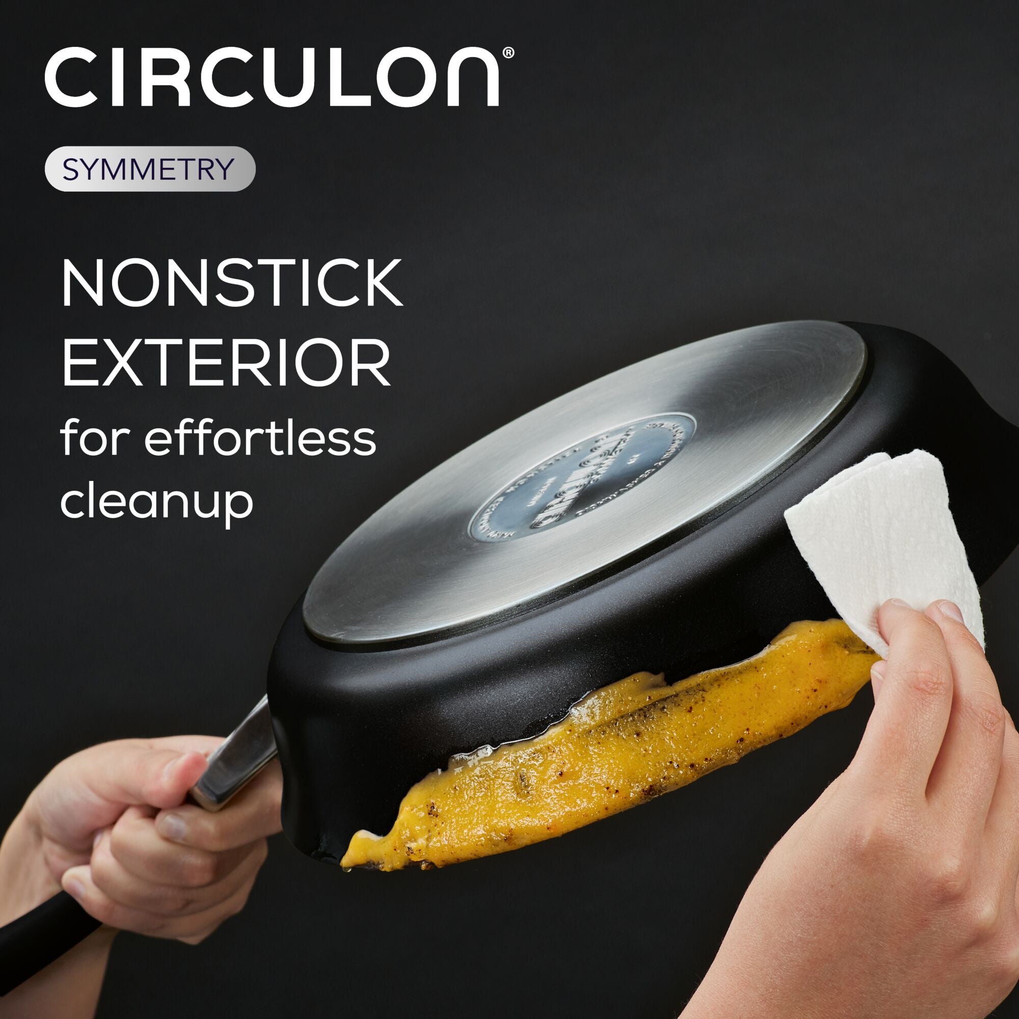 Circulon Espree 12 Hard-Anodized Nonstick Covered Skillet 