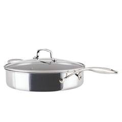 5-Quart ScratchDefense™ C1 Nonstick Sauté Pan with Lid and Helper Handle Product Image