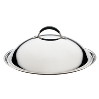 14-Inch Stainless Steel Domed Lid