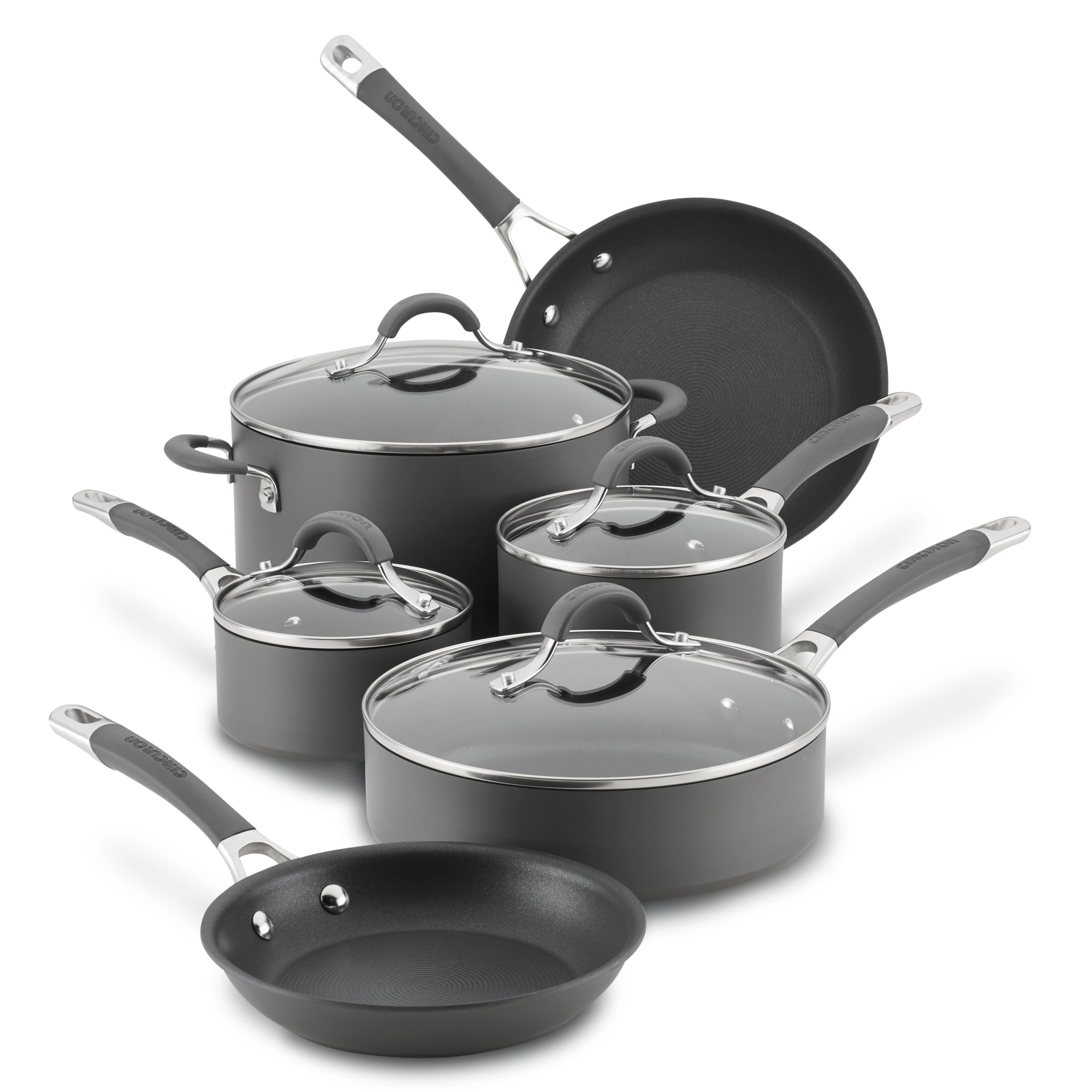 10-Piece Nonstick Cookware Set | Circulon Cookware