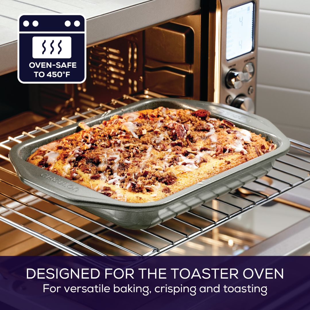 4-Piece Nonstick Toaster Oven Set – Circulon