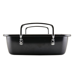 Roasting Pan: Nonstick Roaster Pan with Easy Serve Rack Product Image