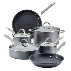 10-Piece Nonstick Cookware Set - 