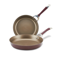 Hard-Anodized Frying Pan Set - 